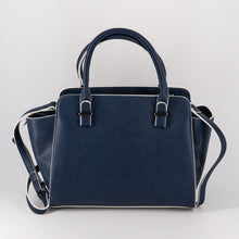 Laden Sie das Bild in den Galerie-Viewer, Damen Trapez Handtasche mit dekorativer Blumenstickerei, Louize&amp;Lou